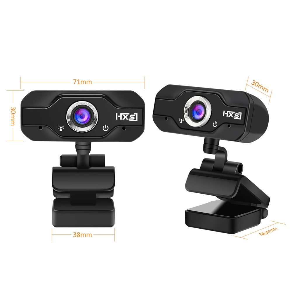 HXSJ S50 USB веб камера 720P HD 1MP Компьютерная Веб камеры встроенный звукопоглощающий