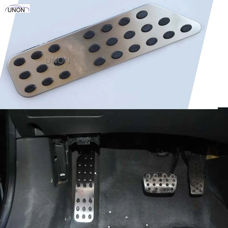 

1pcs Stainless Steel FootRest Pedal Cover For Cruze Opel Mokka ASTRA J Insignia sedan Sport Tourer