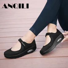 ANQILI/ г.; летняя модная женская обувь на плоской платформе; женская повседневная обувь из дышащего сетчатого материала; мокасины; женские водонепроницаемые мокасины; zapatos mujer
