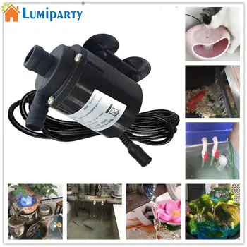 

LumiParty Micro DC Brushless High Temperature Resistance Water Pump Low Noise Motor Pump