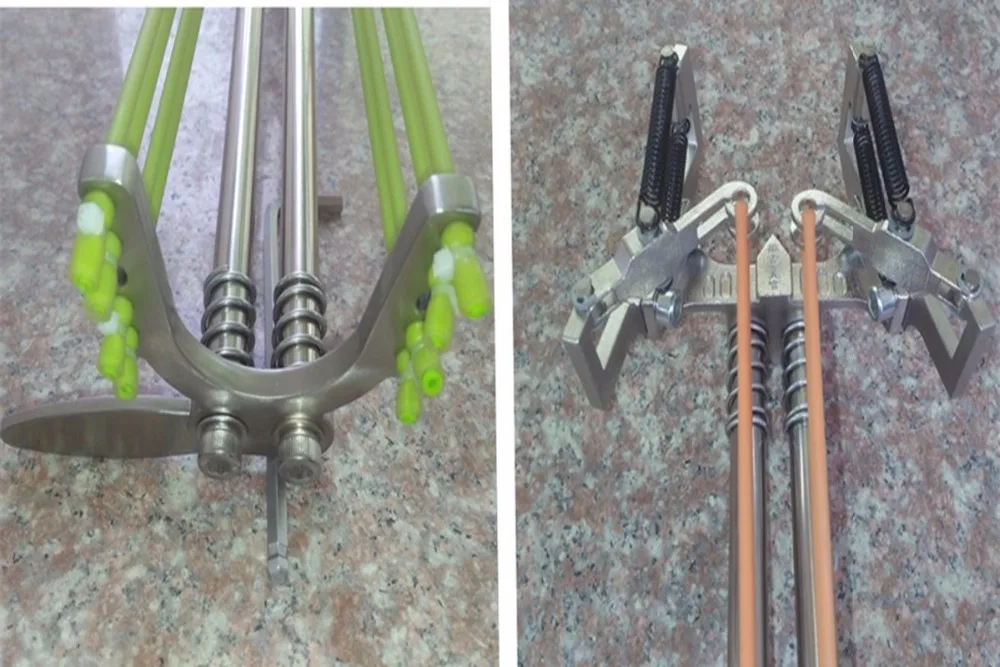 

Hunting Catapult Driving force by Rubber Band Tube Double function folding Remote Precision Strike Double acting