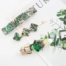 JUJIA za в виде ракушки, Богемные аксессуары для волос, женские шпильки для волос, ювелирные изделия из смолы, Пляжная заколка ручной работы в виде раковины, набор для женщин