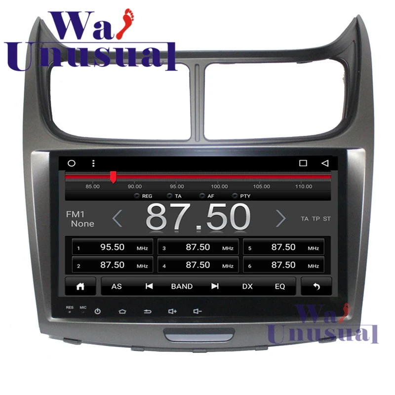 Clearance 2 din 9 Inch Android 8.1 Car Radio Player For Chevrolet Sail 2010 2011 2012 2013 2014 GPS Navigation Stereo With BT WIFI 3G Maps 17