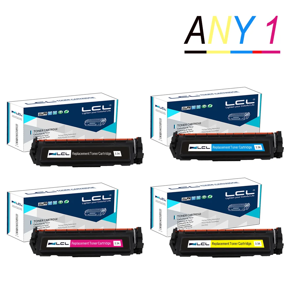 

Any1 LCL 410A CF410A CF411A CF412A CF413A (1-Pack) Toner Cartridges Compatible for HP Color LaserJet Pro M452dn/M477fdw/M477fnw