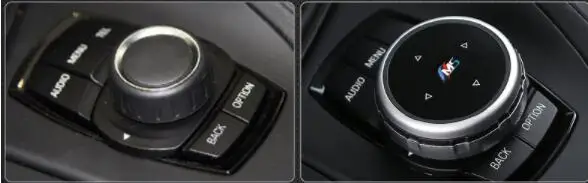 

For BMW X1 Multimedia Knob Cover Modified Interior Decoration 16-2019 X1 Upgraded Special Vehicle Accessories