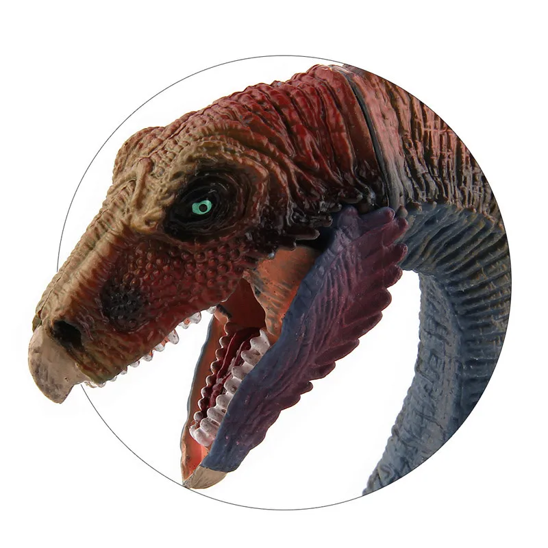 6 шт. Jurassici динозавров теризинозавров Брахиозавр T-rex parasaurolophus styracosaurus spinosaurus Пластик динозавр игрушка модель