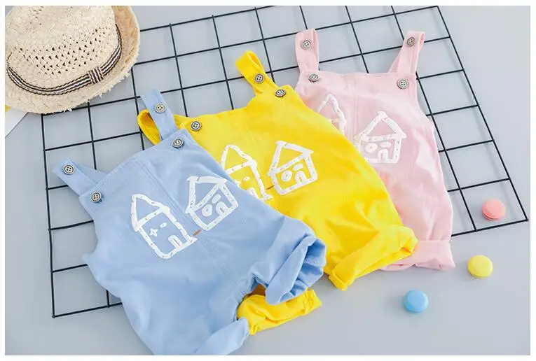 2019 Meninas Do Bebê Verão Conjuntos de