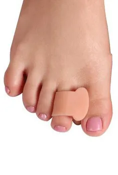 

4 Pcs/lot Silicone Toe Separator Stretcher Toe Overlapping Spreaders Toe Spacer Straightener Bunion Hammer toe Corrector