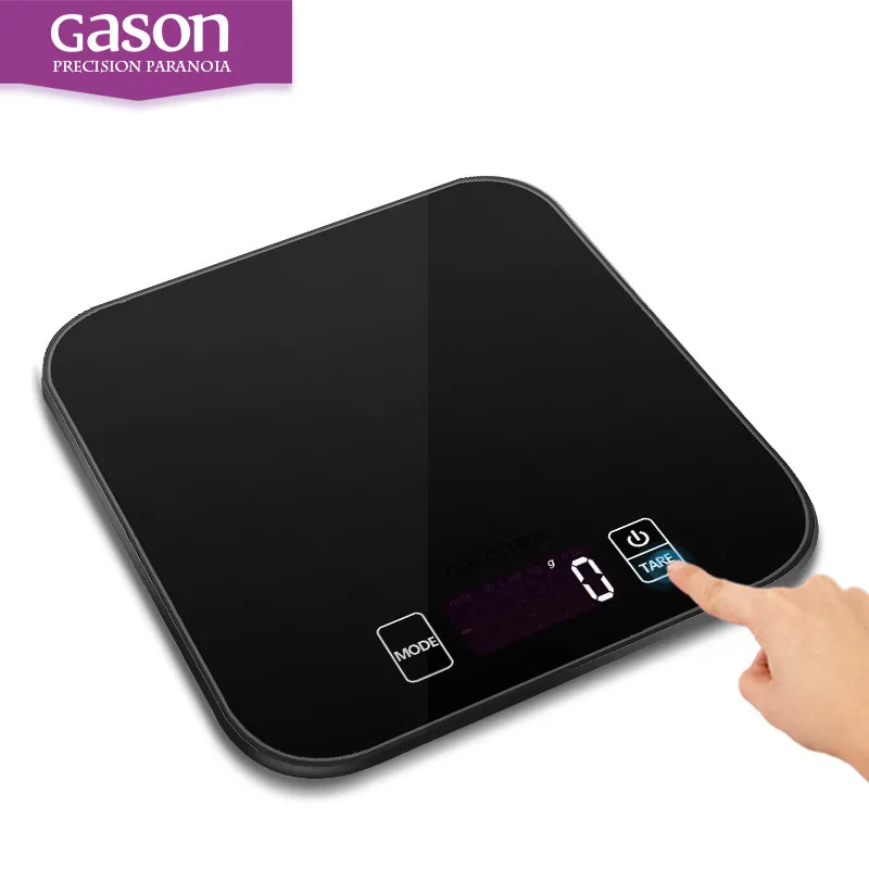 

GASON C1 High precision scales LCD display accurate digital Toughened glass electronic scale