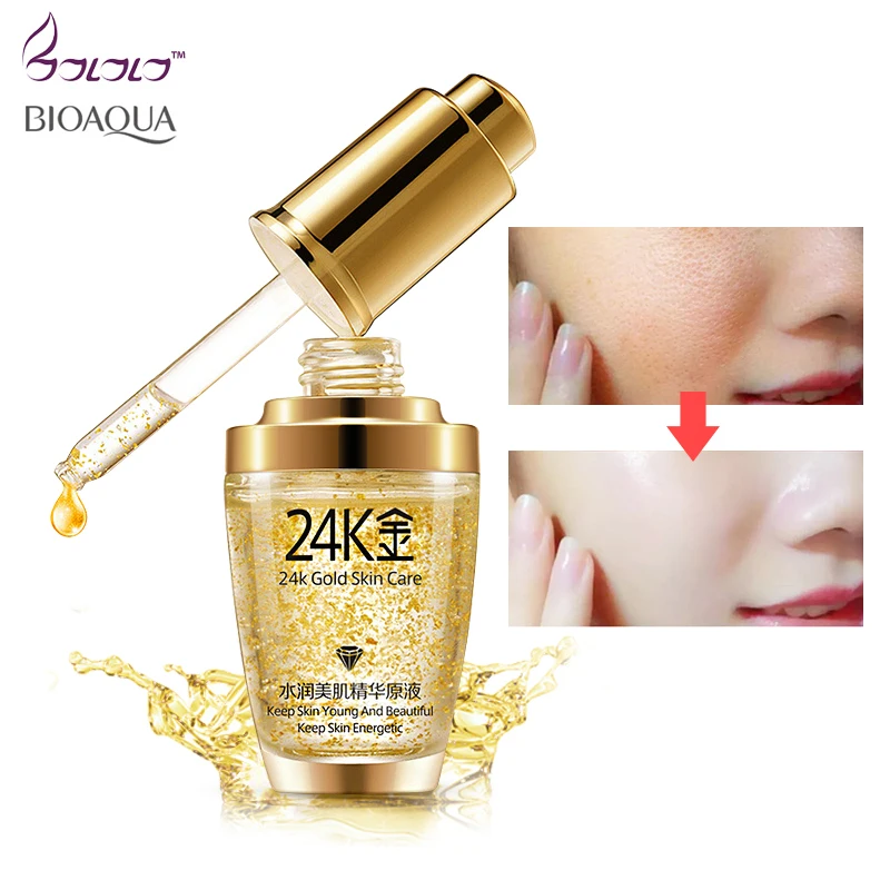 BIOAQUA 24 K Gold крем для лица Отбеливание Увлажняющий 24 K Gold дневной крем и увлажнители 24 K Gold Essence Сыворотка Новый уход за кожей лица