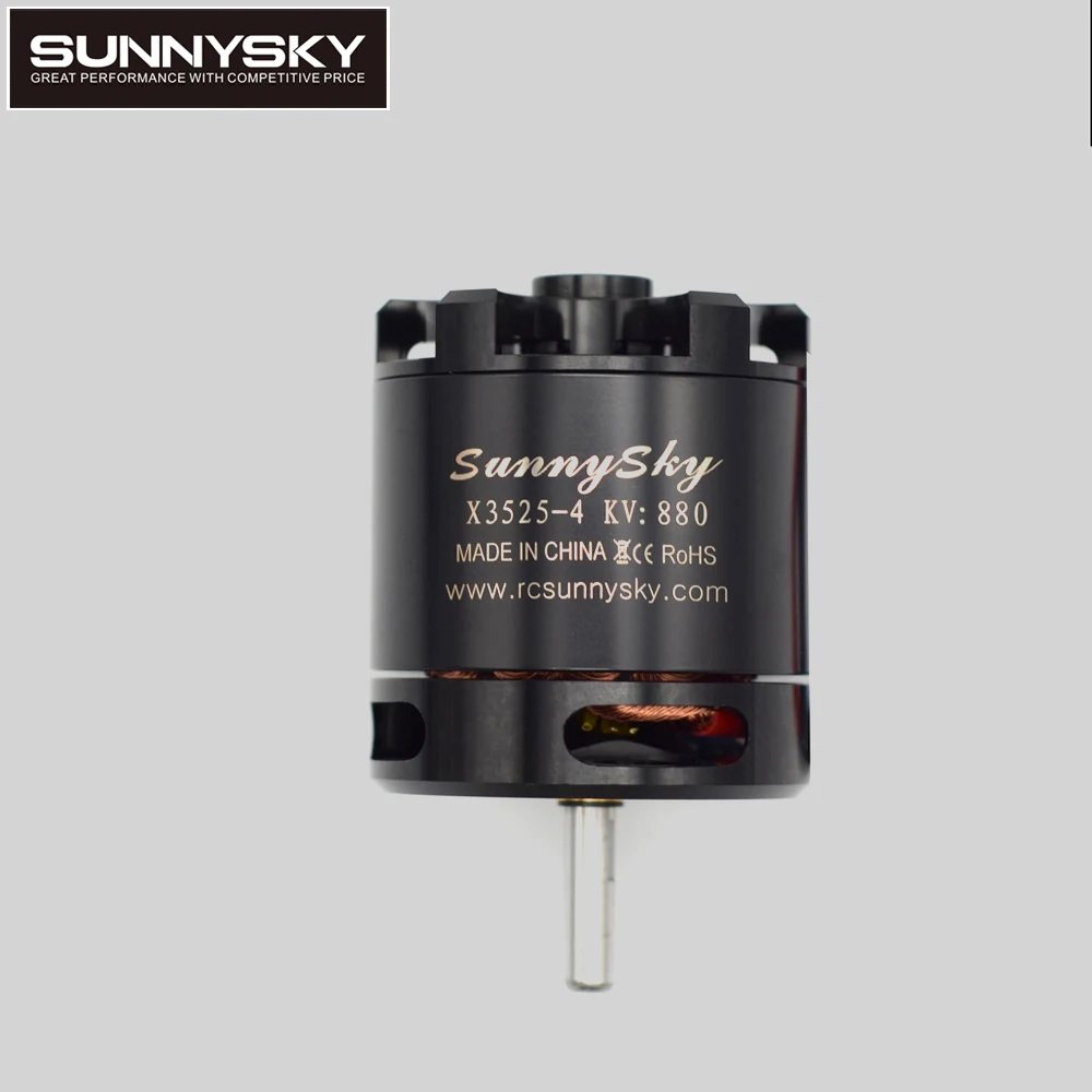 1 шт. SunnySky X3525 520KV/720KV/880KV бесщеточный двигатель серии X для FPV мультикоптера RC квадрокоптера