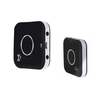 

HobbyLane Bluetooth Audio Receiver Wireless Audio Adapter with NFC Mic Noise Conceling For Car Vehicle Hands Free AUX 3.5mm d25