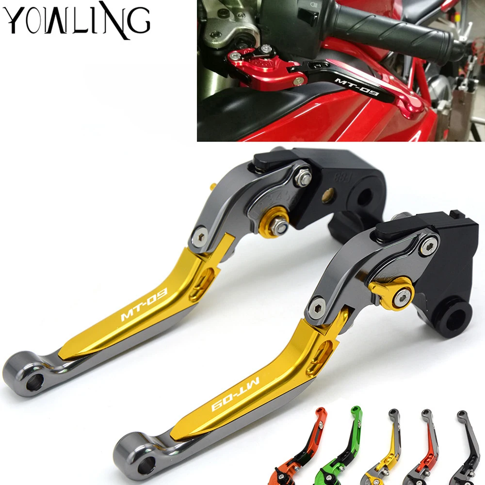 

For Yamaha MT09 MT-09 MT 09 FZ-09 2014 2015 2016 2017 2018 Motorcycle CNC Adjustable Extendable Brake Clutch Levers High quality