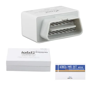 

iOBD2 Bluetooth OBD2 EOBD Auto Scanner for iPhone/Android By Bluetooth