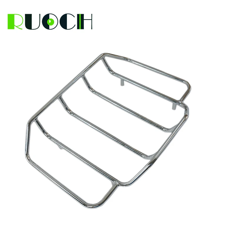 For Harley Touring Tour Pack Pak Luggage Top Rack Carrier for Road King Road Glide Electra Street Glide 1984-2018 (2)