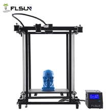 Flsun Pre-assembly 3D Printer Large Printing Area 320*320*460mm 12864 LCD Screen Support Flexibility Filament Metal Structure