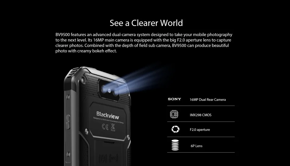 Оригинальный BV9500 IP68 водонепроницаемый прочный смартфон 4G мобильный телефон Android
