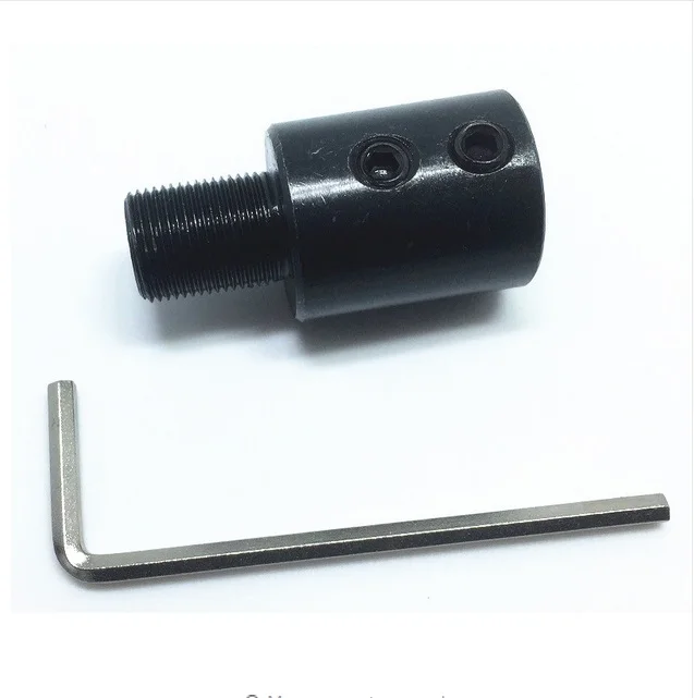 Barrel End Threaded Adapter Alloy Steel Muzzle for Ruger Air Gun Accessories 