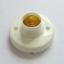 5 шт./лот, E27 основание светильника держатель E27 ламповая арматура исправить Базовая светодиодная лампа, испытание на старение держатель E27 разъем