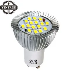 Lightinbox Главная свет лампы 85-265 В GU10 7 Вт 16 LED 5630 SMD чистый белый энергосберегающие spotlight