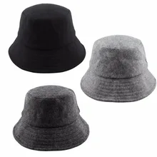 Унисекс шерстяное ведро шляпа, уличные, для охоты и рыбалки шляпа-Панама