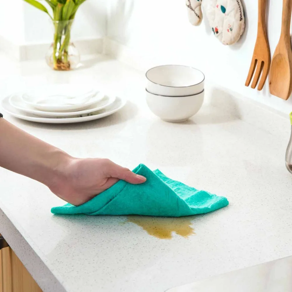 OTHERHOUSE шт. 3 шт. кухонные полотенца для мытья посуды многоразовые Тряпичные впитывающие чистящие полотенца нетканые ткани мягкая салфетка