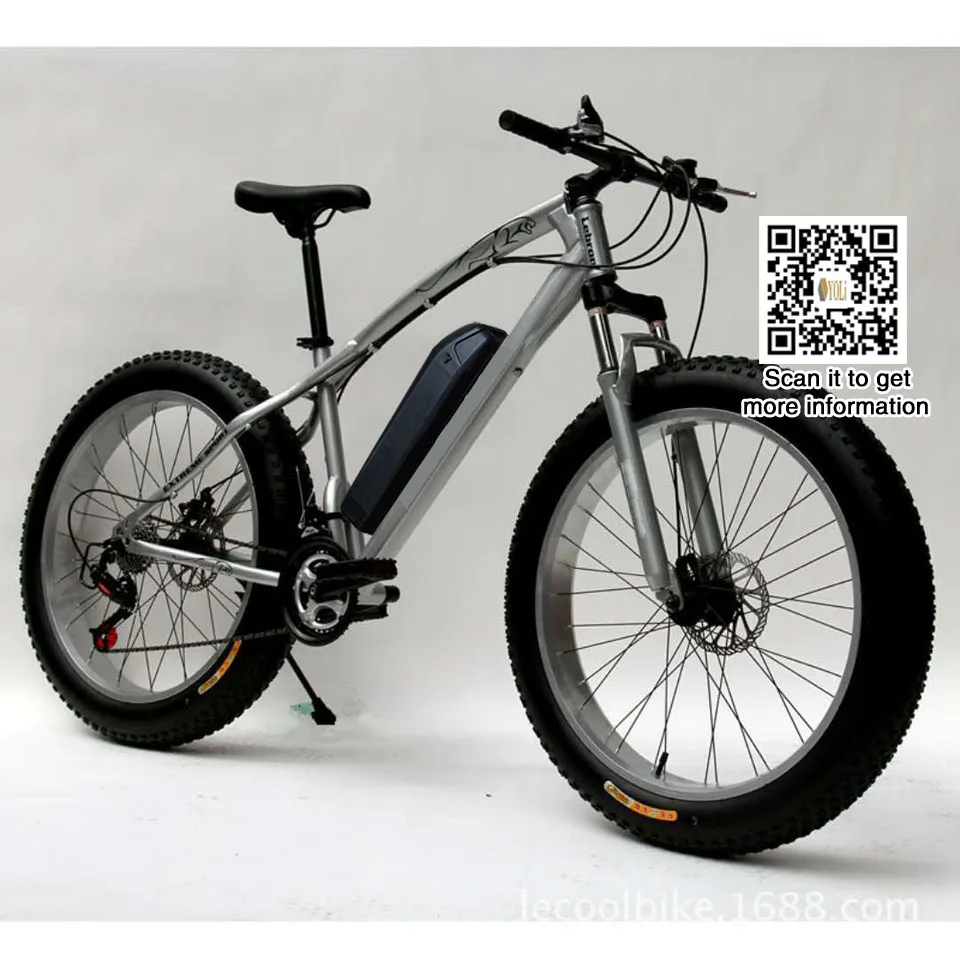 Excellent 26 inch fat bike 21 speed Mountain EBike Road Electric Bicycle 36V 10.4AH fat tire, snow bike 8