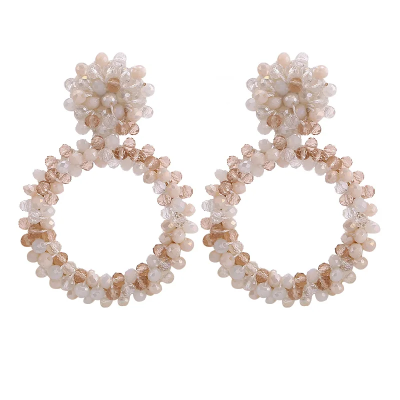 New Fashion Tassel Dangle Earrings For Women Wedding Party Gift Drop Jewelry Hot Bijoux Statement Earring Wholesale (5)