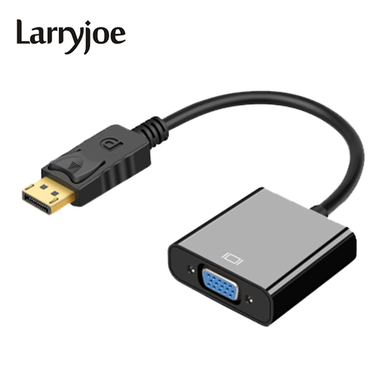 100 шт./лот * Дисплей Thunderbolt порт дисплея DP штекер VGA Женский кабель адаптер для ПК