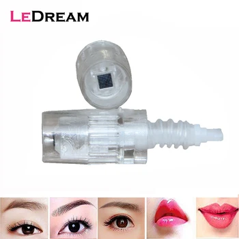 

5pcs/lot 10mm Screw Bayonet Port 3D Micro Nano Pin Needles Cartridge Coupling For Microneedle Derma Pen Tip Nutrition Input