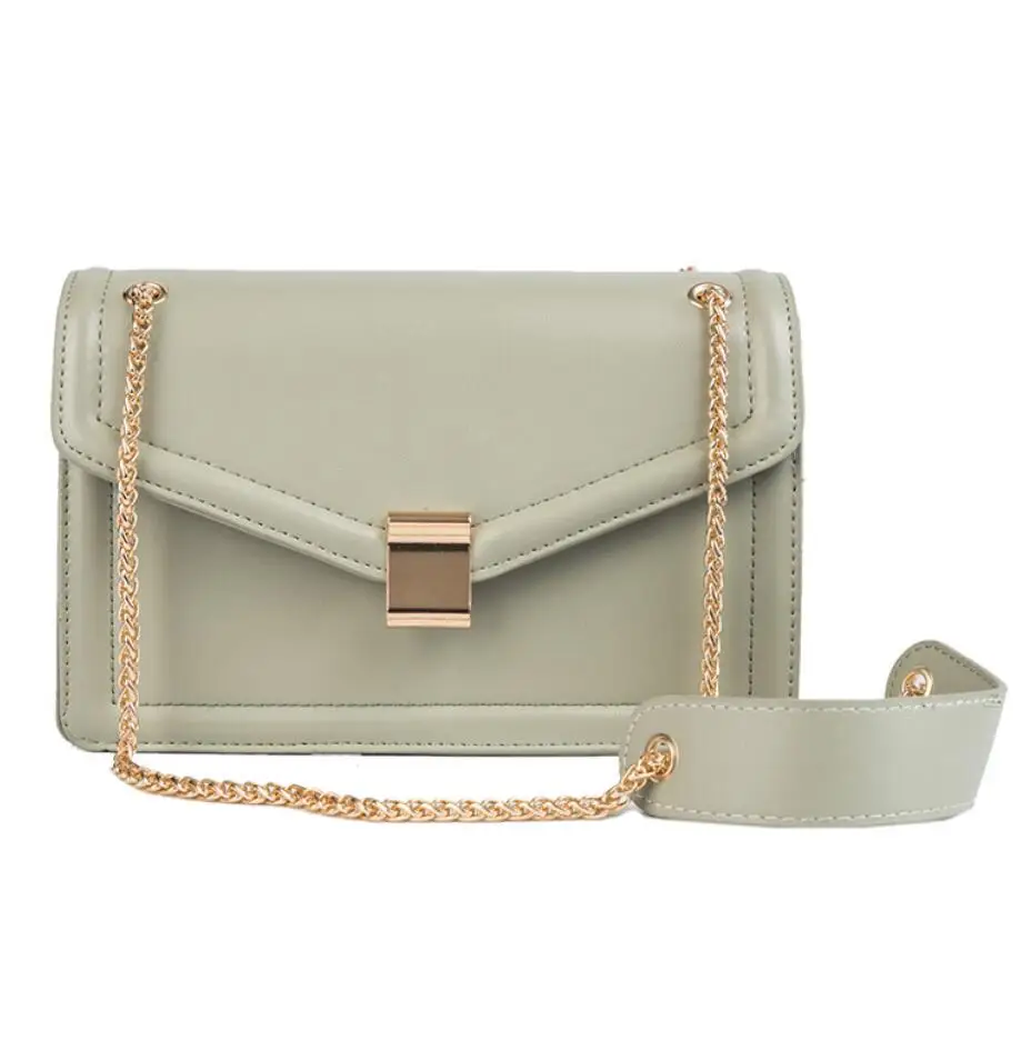 

Luxury Brand Flap bag 2019 Fashion New High Quality PU Leather Women's Designer Handbag Lock Chain Shoulder Messenger bag