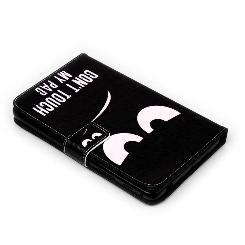 Smart Case For Samsung Galaxy Tab 4 7.0 T230 T231 T235 Cover Cartoon Tower PU Leather Silicone Stand Wallet Flip Tablet Cases  (38)