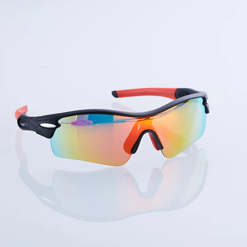 Polarized Prescription Sports Sunglasses For Goggle Can Put Can Engrave LOGO Polaycarbonate Material