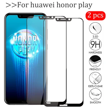 Перейти на Алиэкспресс и купить 2 шт./лот стекло Honor Play для Huawei Honor Play 6,3 COR-L29 закаленное стекло Hauwei Hono Play Защитная пленка для экрана