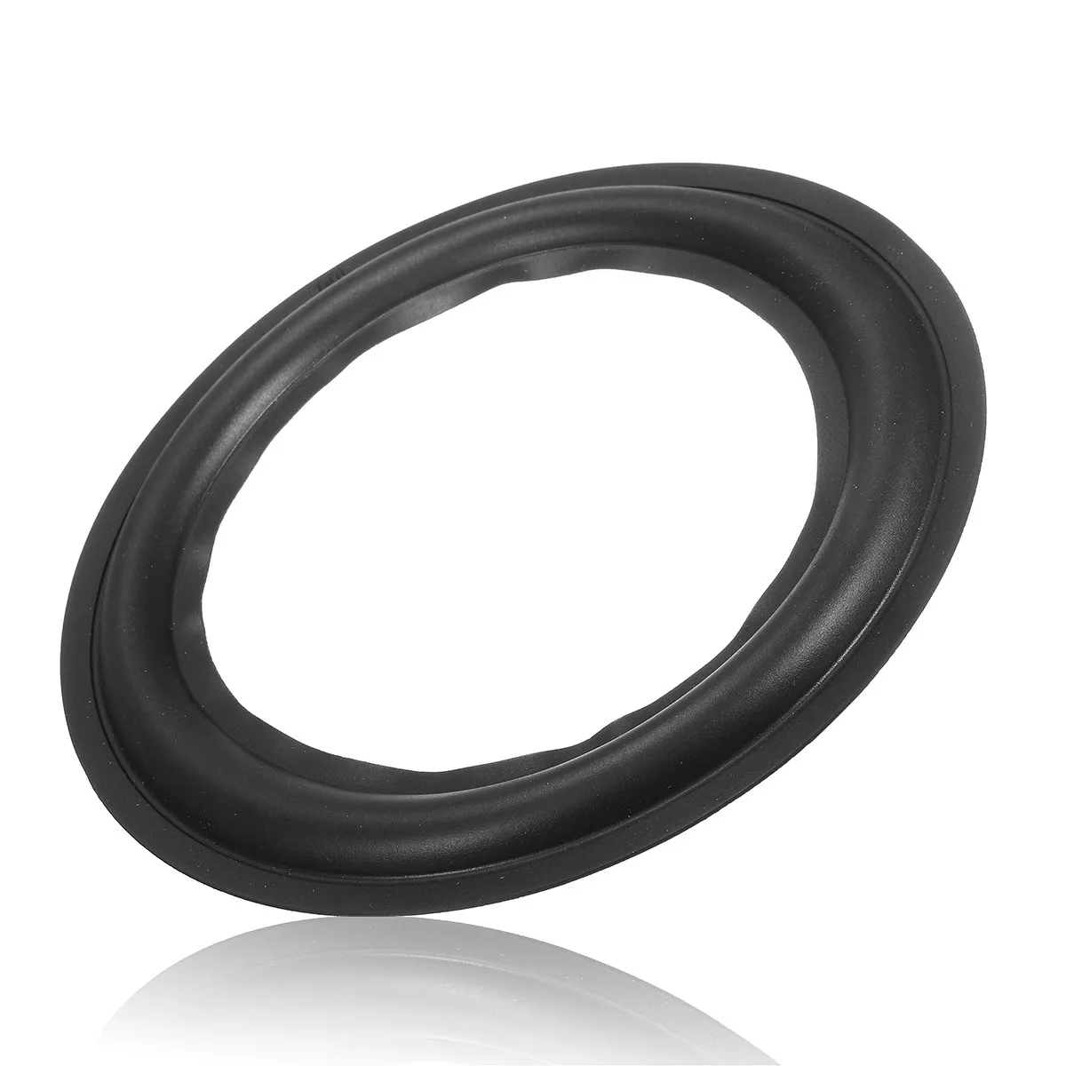 1 Pc 6 Inch Black Soft Speaker Rubber Surrounds Horn Ring Repair Kit