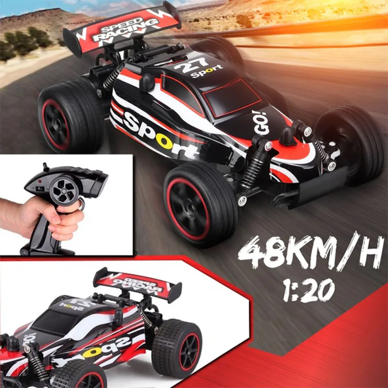 Новый 1:20 RC гоночный автомобиль 2 4G 20 км/ч высокая скорость скалолазание