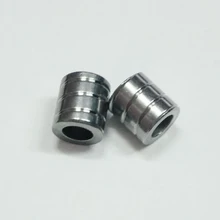 1 шт. короткий стиль титановый сплав нож бусины Паракорд шарик зонтик камера веревка EDC DIY кулон