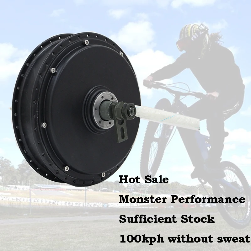 US $501.00 QS Motor72V 100kmH QS Motor 3000W 205 50H V3 3TWINDING Electric Motor For Bicycle Bike Kits With SVMC72150 150A Controller