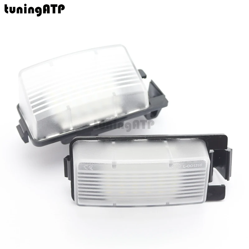 18 SMD LED Number License Plate Lights for Infiniti V36 G25 G35 G37license plate lightlight