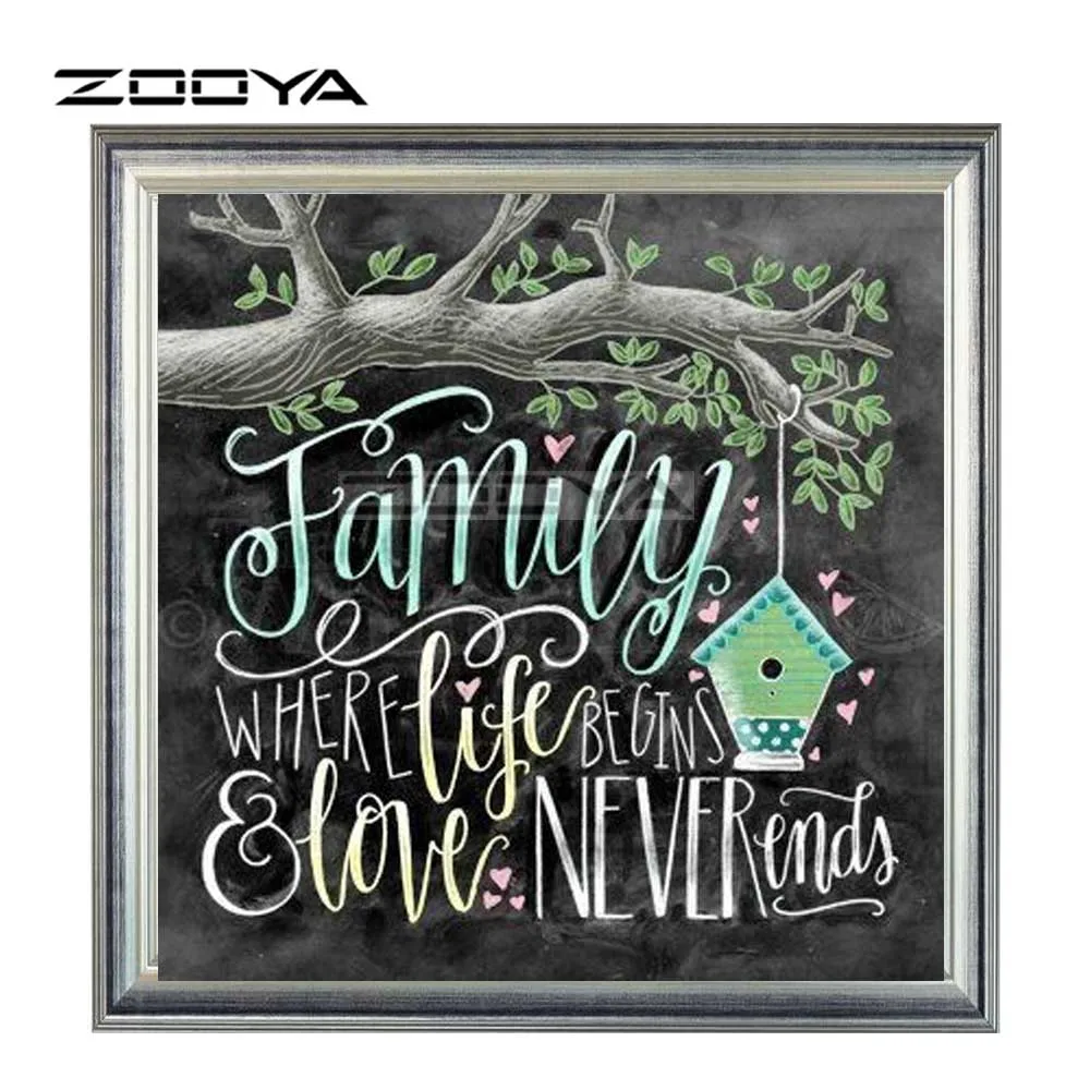 

ZOOYA Diamond Painting Tree Diamond Embroidery Christmas 5d Diy Diamond Painting Full Square Decorations For Home Decor F1121