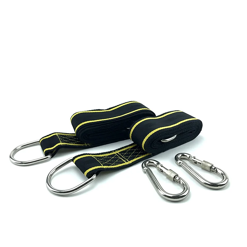 Tree Swing Hanging Straps Kit 10ft Extra Long Straps Strap with Safer Lock Snap Carabiner Hooks Perfect for Tree  Swings Hammock