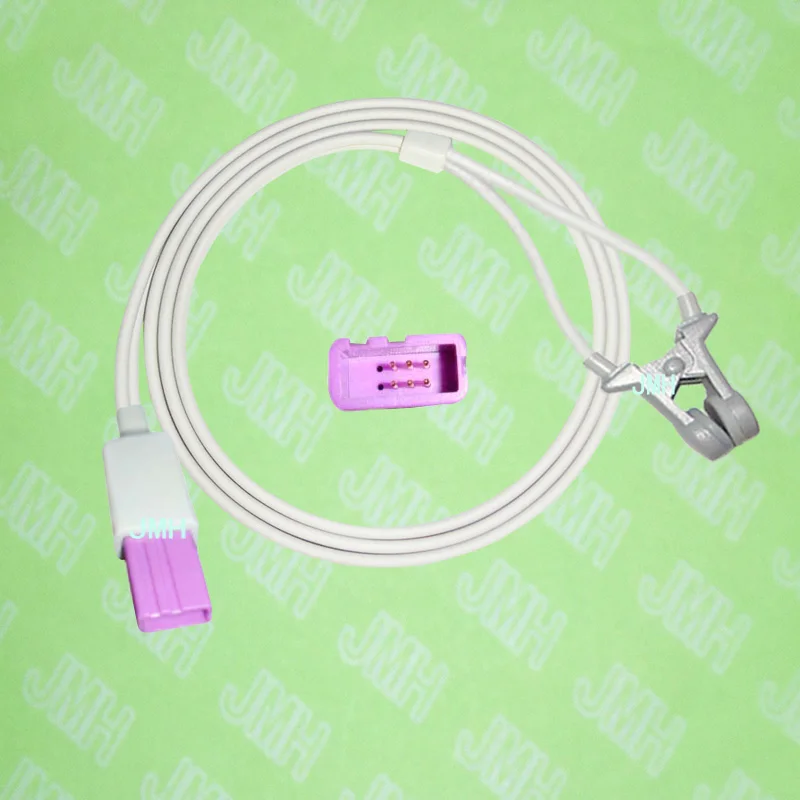 

Compatible with Lohmeier M010 Pulse Oximeter monitor, Child and Adult ear clip spo2 sensor.