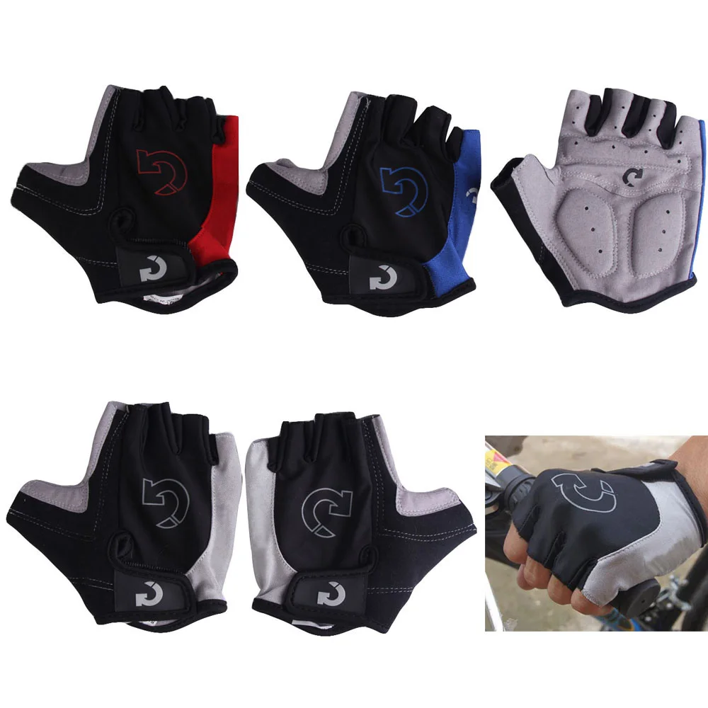 

Half Finger Cycling Gloves Anti Slip Gel Pad Breathable Motorcycle MTB Road Bike Gloves Men Women Sports Bicycle Gloves S-XL
