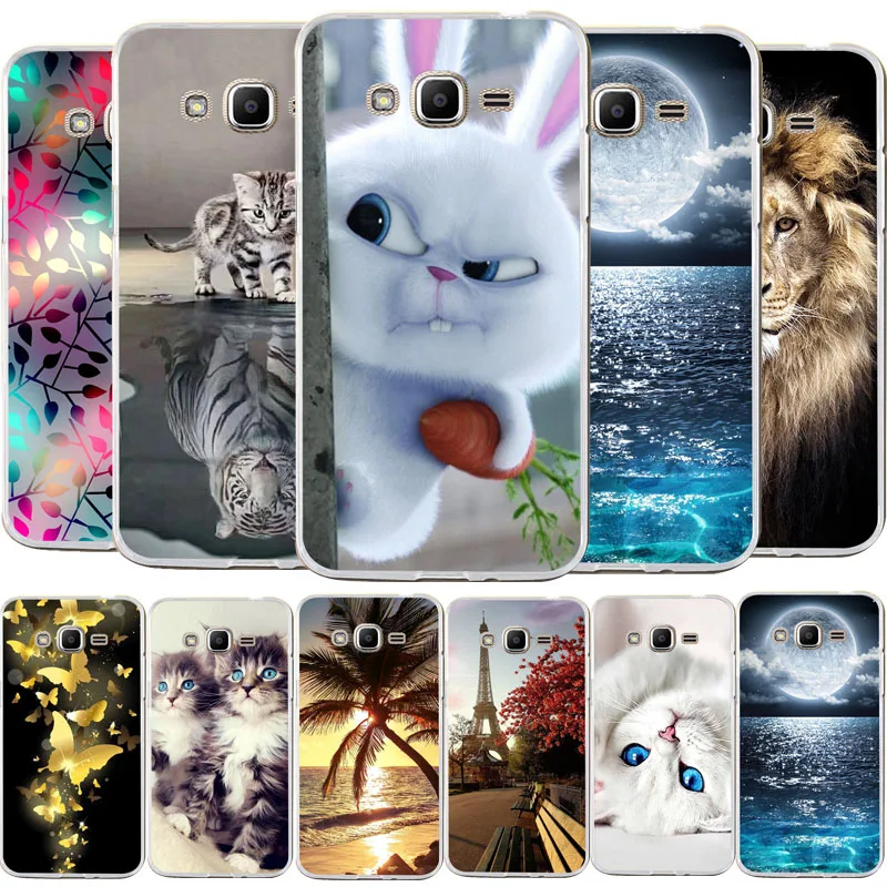 

For Coque Samsung Galaxy Grand Prime G530 G530H G531 G531H G531F SM-G531F Case PC Cover Cute Animal Painted Phone Cases