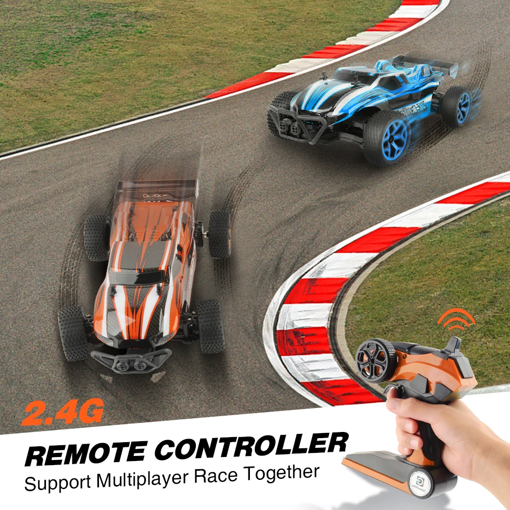 GizmoVine RC Автомобиль 2,4G Байк 4WD Электрический 20 км/час с высоким уровнем Скорость Внедорожник Багги для езды по машины Модель RTR oyuncak игрушки для детей