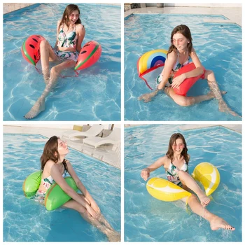 

Foldable Floating Water Hammock Floating Chair Inflatable Air Mattress Swimming Pool Inflatable Hammock Bed Toys