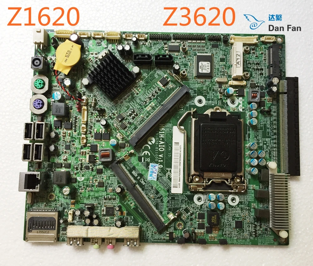 Материнская плата для ACER Z1620 Z3620 материнская AIO H61H-AIO 100% протестирована полностью |
