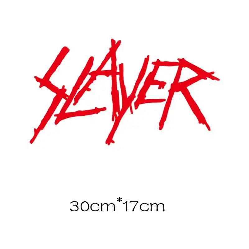 Slayer железо на нашивках одежда наклейки полосы применение одного другого патч на одежде термо наклейка аппликация, наклейка