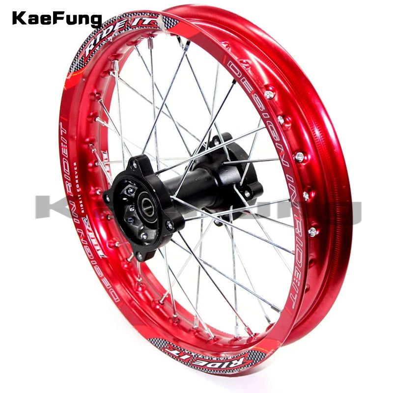 Dirt Pit Bike 1" задние колеса 1,85x14" дюймов для KAYO BSE Apollo Xmotos CRF50 CRF70 KLX110 TTR110 125 140 160cc MX запчасти