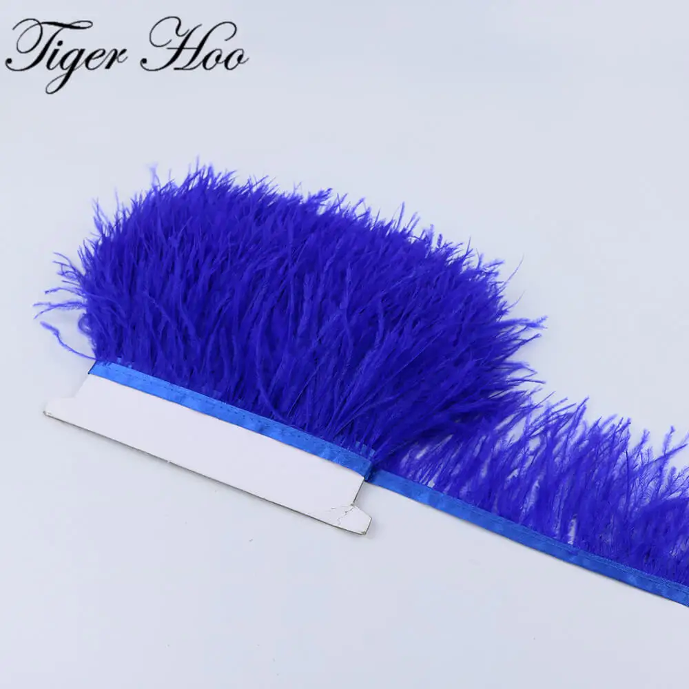O8 8-10cm ostrich feather trims 4